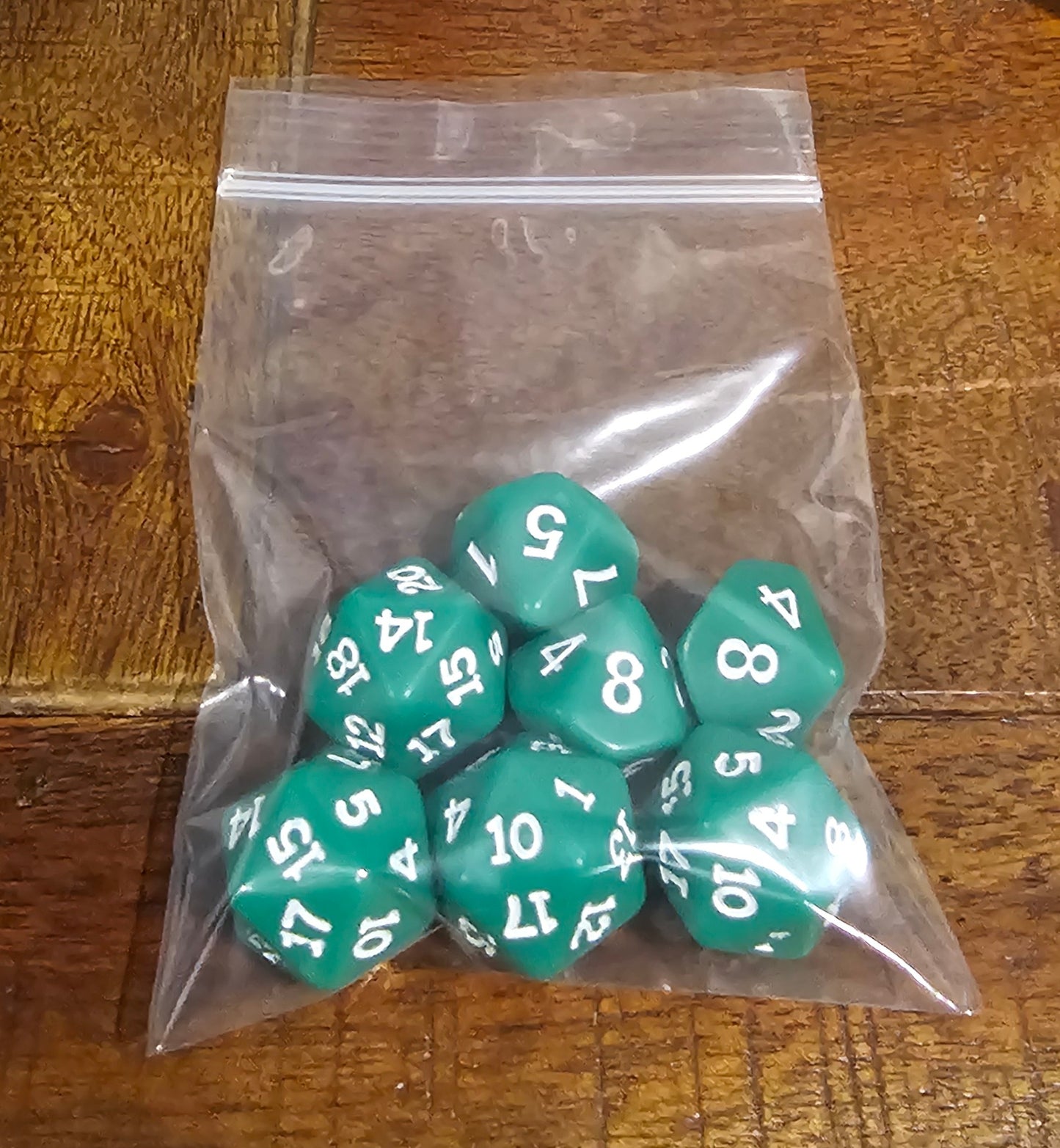 SMTCG single player dice set (4D20/3D10)